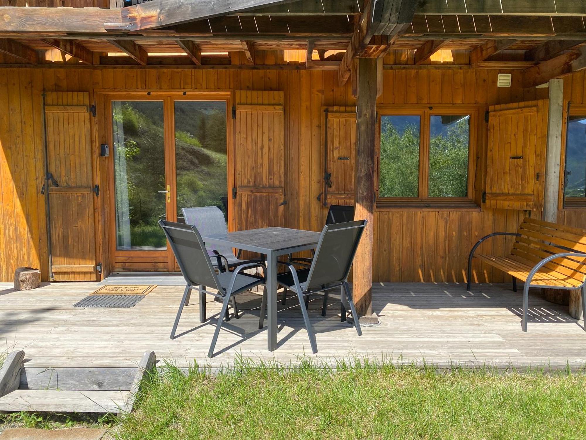 Chalet A Un Endroit Exceptionnel, Alpes, Parc National Des Ecrins Les Vigneaux ภายนอก รูปภาพ