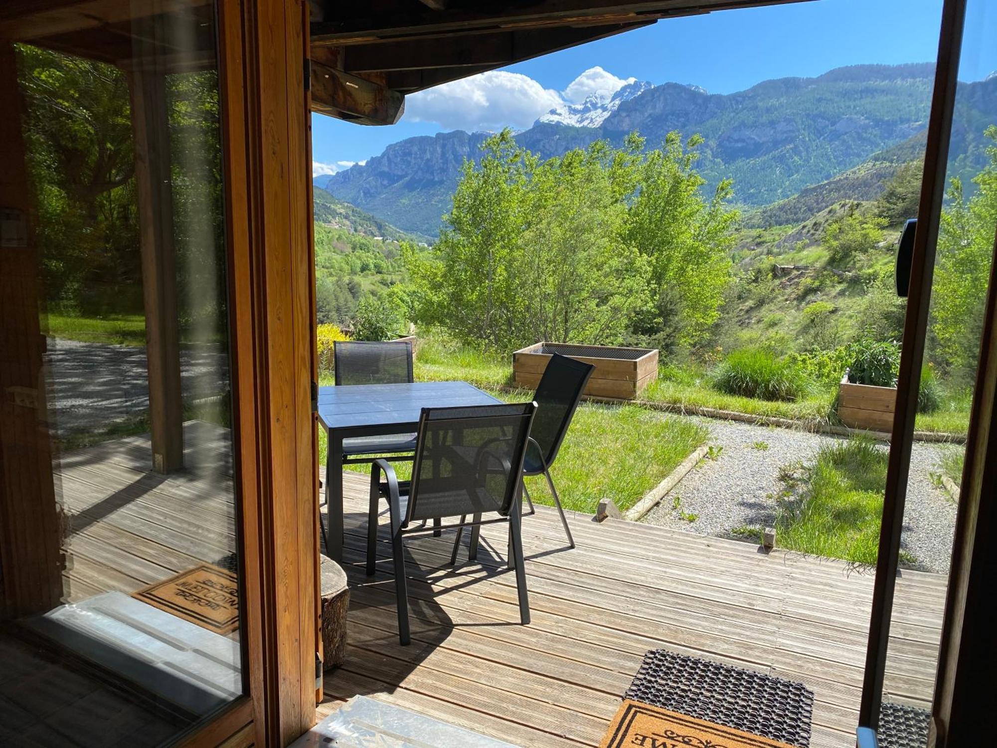 Chalet A Un Endroit Exceptionnel, Alpes, Parc National Des Ecrins Les Vigneaux ภายนอก รูปภาพ