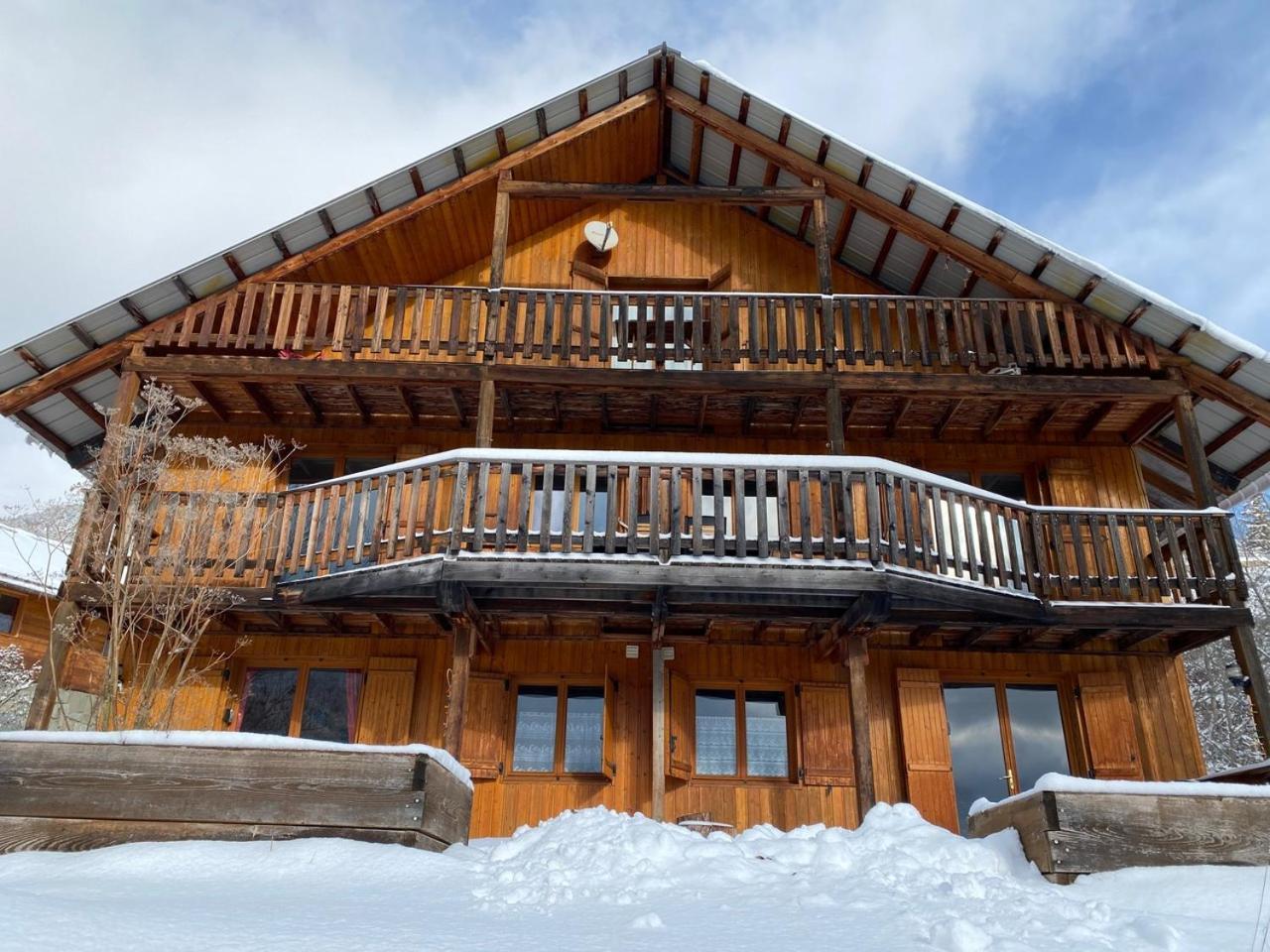 Chalet A Un Endroit Exceptionnel, Alpes, Parc National Des Ecrins Les Vigneaux ภายนอก รูปภาพ