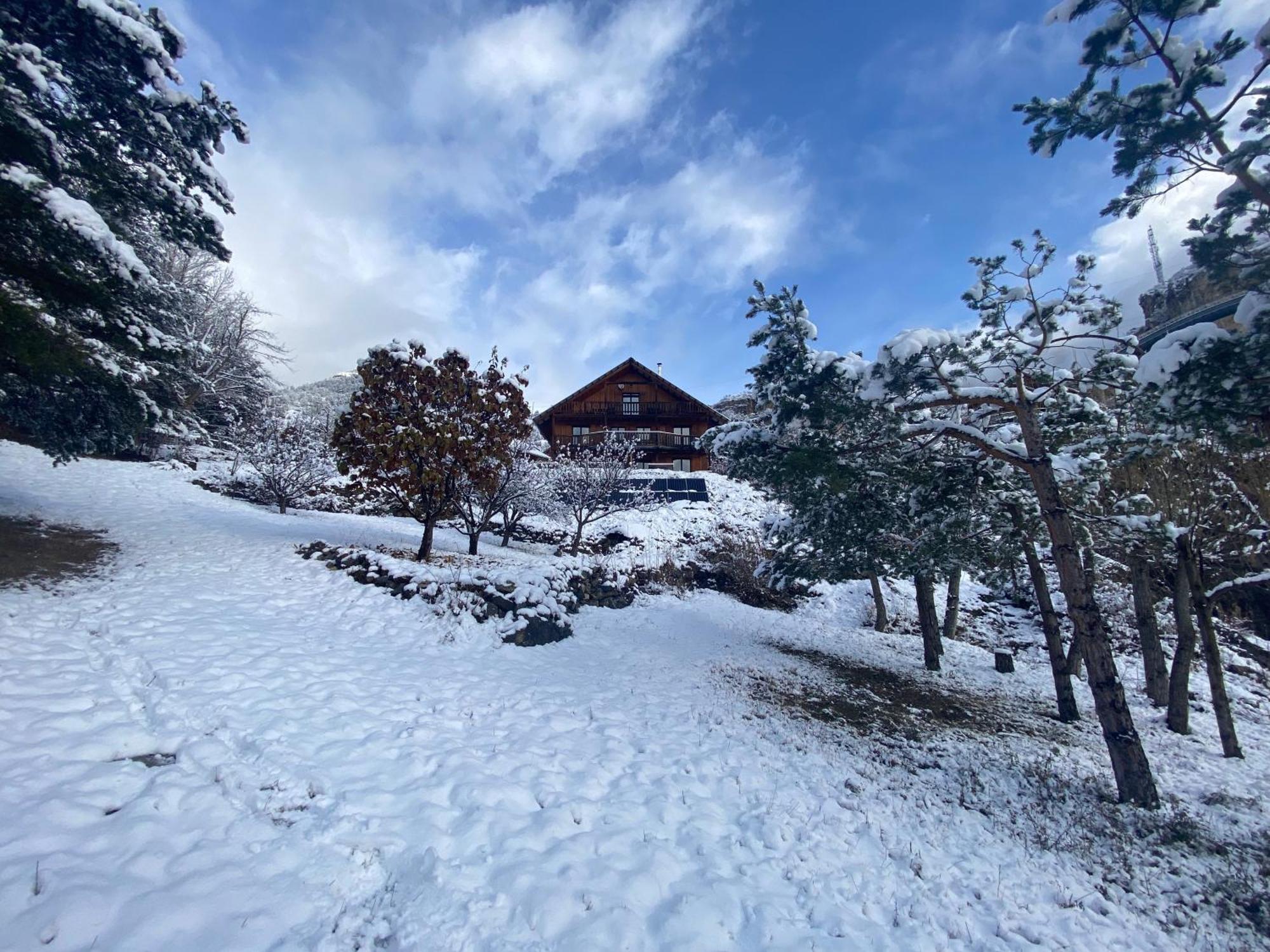 Chalet A Un Endroit Exceptionnel, Alpes, Parc National Des Ecrins Les Vigneaux ภายนอก รูปภาพ