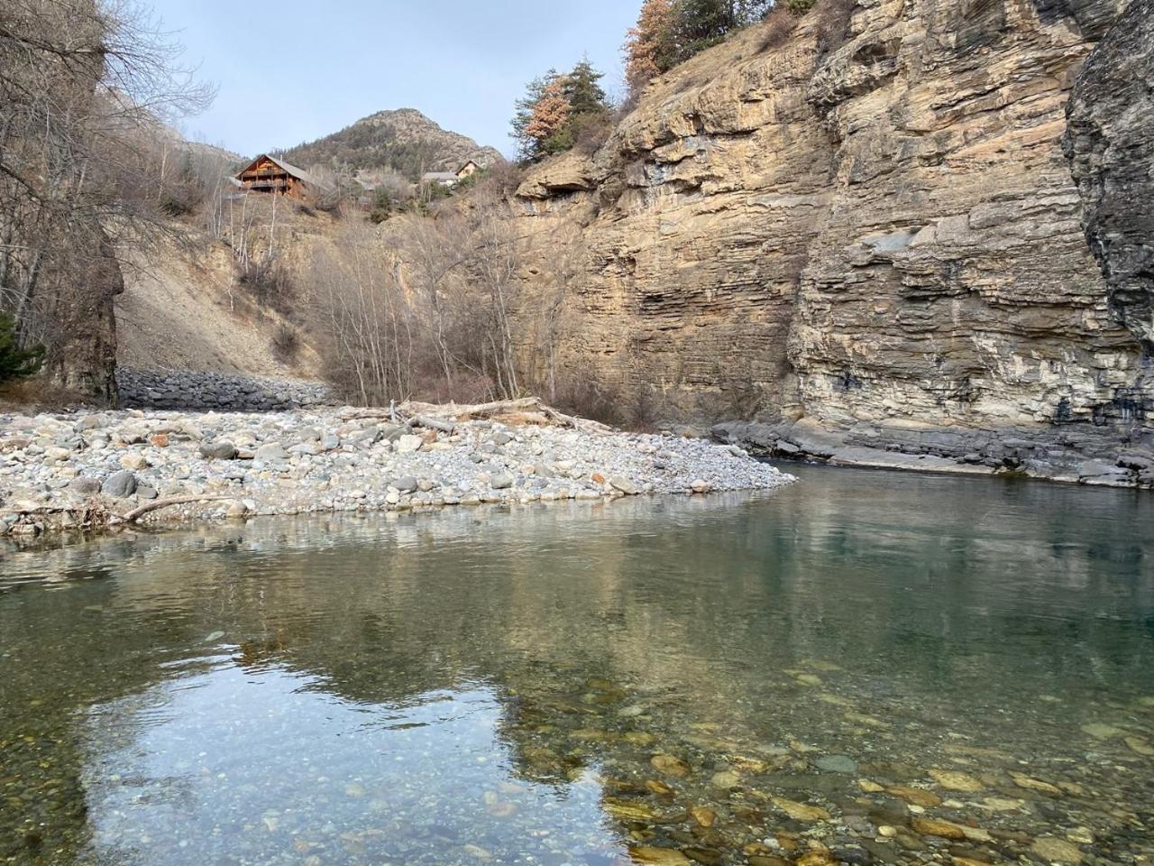 Chalet A Un Endroit Exceptionnel, Alpes, Parc National Des Ecrins Les Vigneaux ภายนอก รูปภาพ