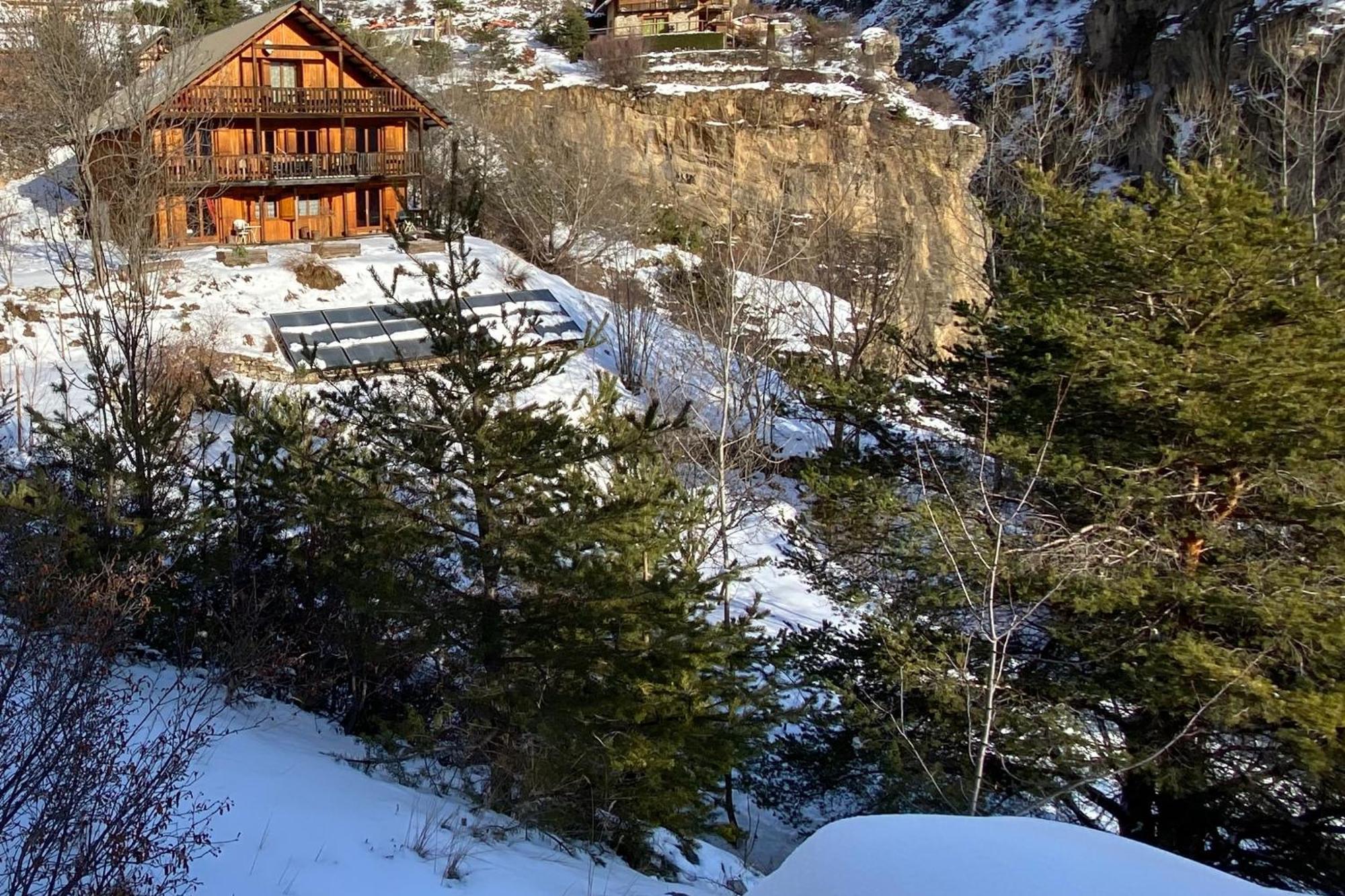 Chalet A Un Endroit Exceptionnel, Alpes, Parc National Des Ecrins Les Vigneaux ภายนอก รูปภาพ